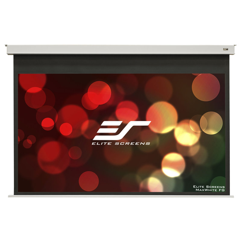 Evanesce B Series Electric in-Ceiling Recessed Projector Screen, 45" H x 79.9" W