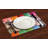 Polyester Abstract Rectangle Placemat