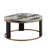 Contemporary Style Triangle 3Pc Table Set