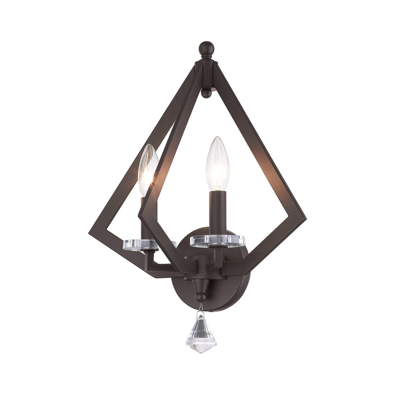 Holmfrith Flush Mounted Sconce, Bronze
