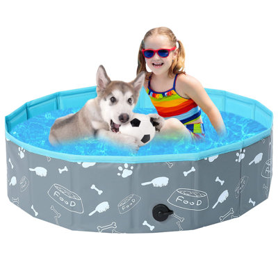 Plastic Round Pet Pool H x W x L