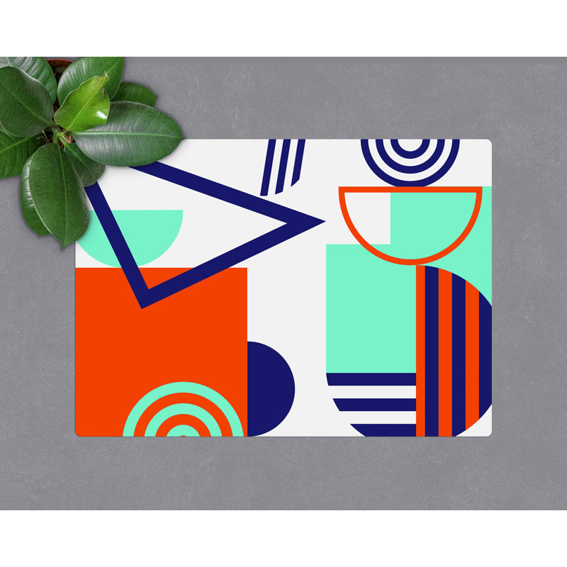 Navilan Hard Floor Rectangular Chair Mat