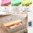 Modern Rectangular Coffee Table With Led Lights, 2 Drawers And Open Storage Shelf-544163487