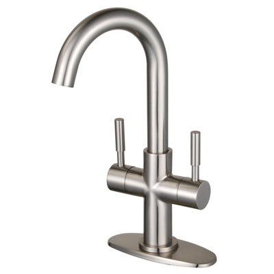 Kingston Brass Concord Two-Handle Deck Mount Bar Faucet