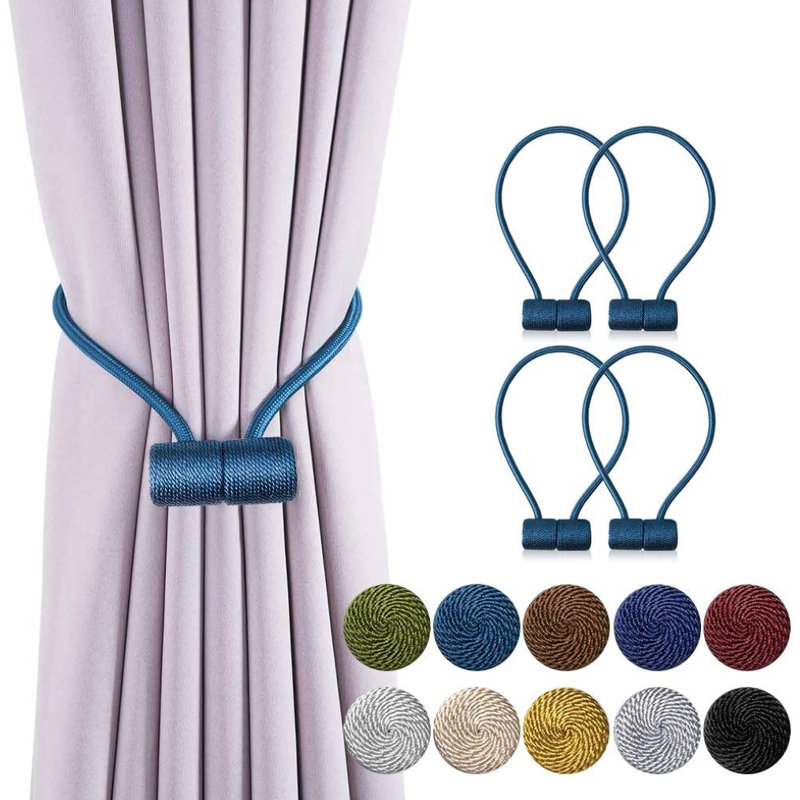 Morcant Polyester Curtain Tieback, Teal