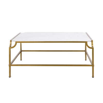 Blain Coffee Table - Antique Brass