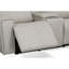 Causeuse inclinable avec console Barnett-105642895
