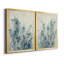 «AU CH Blue Spring I», ensemble de 2 reproductions d'art sur toile-1457422561-1457422565