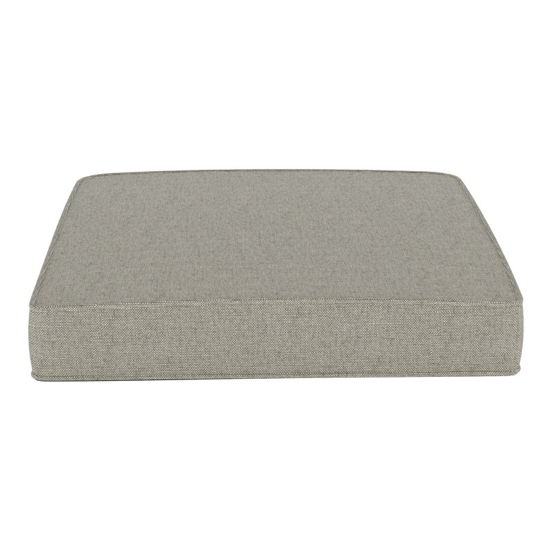 Outdoor Sunbrella® Seat Cushion, Spectrum Dove Sunbrella® Plainweave