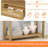 Rattan Console Table With 2 Drawers