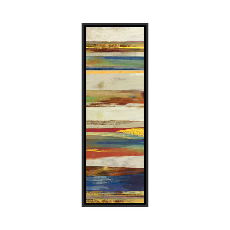 Composition II par PI Studio - impression sur toile tendue, H 72 po x l 24 po x P 1,5 po, Cadre noir
