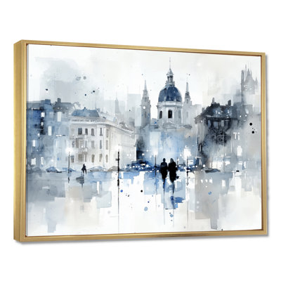 Vienna Soft Romantic Cityscape - Vienna Print Wall Art