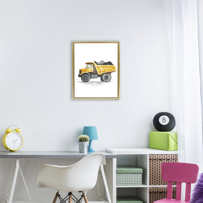 Cadre flottant de camion de travail, conception par Christine Simpson Art