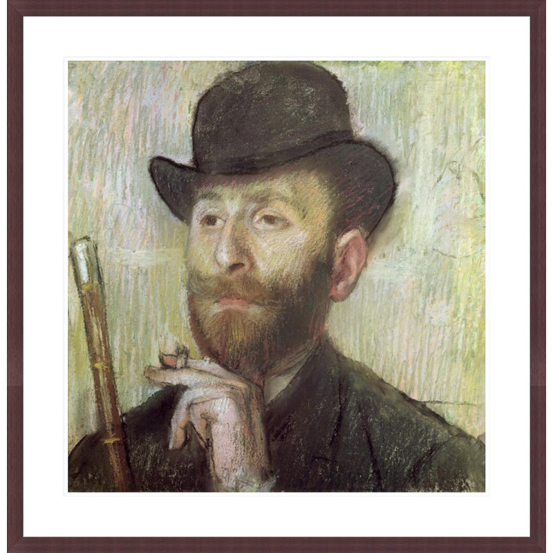 «Zachary Zakarian» par Edgar Degas, impression giclée encadrée, H 34,35 po x l 33,5 po