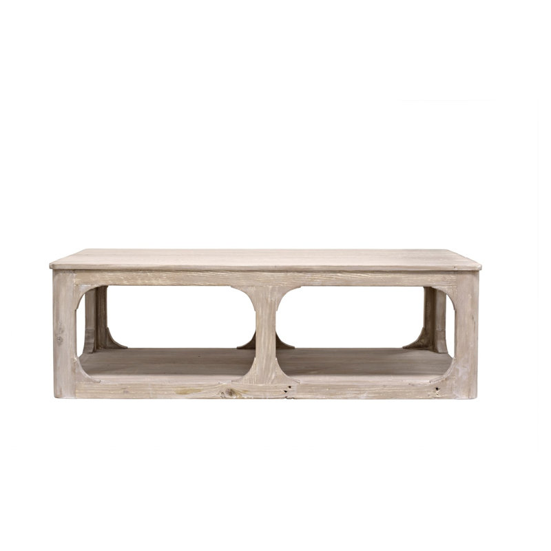 Gimso Solid Wood Coffee Table, 17" H x 54" L x 32" W, Espresso