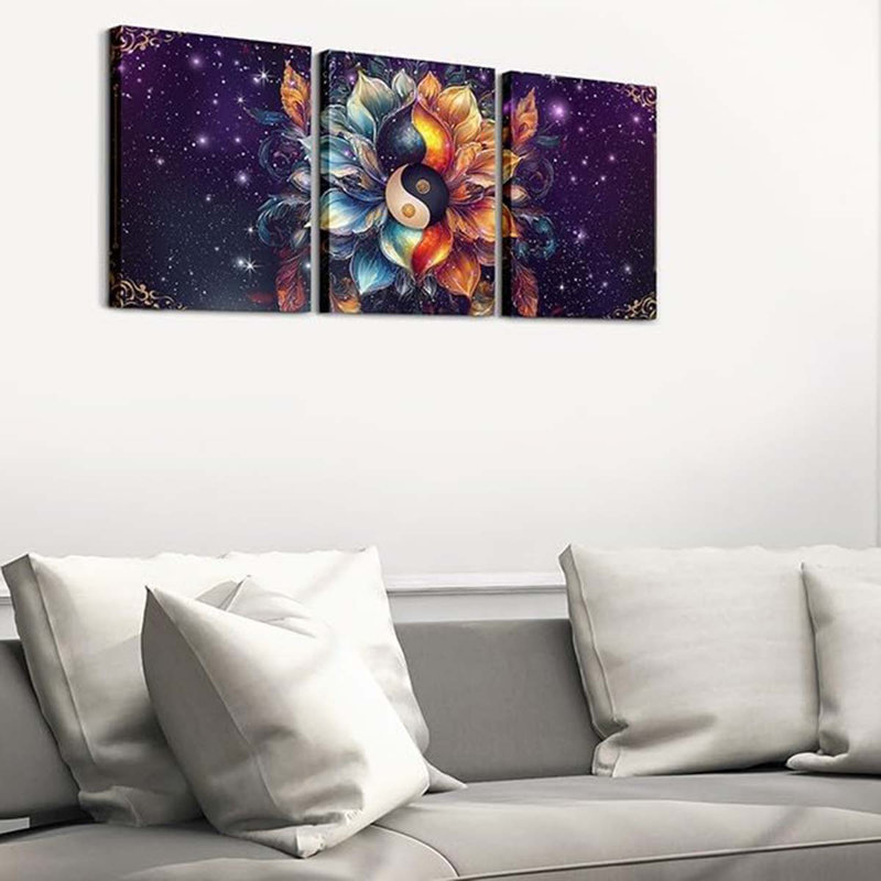 3 Piece Wrapped Canvas Print