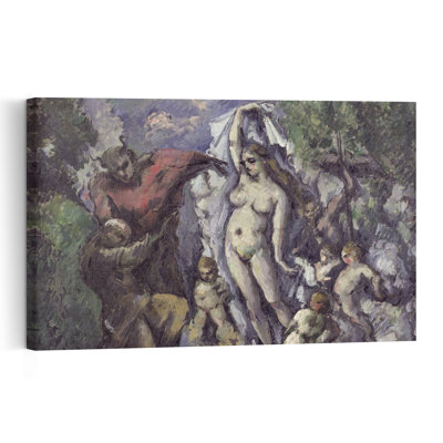 La Tentation de saint Antoine, vers 1875. Estampe d'art mural abstraite et contemporaine.