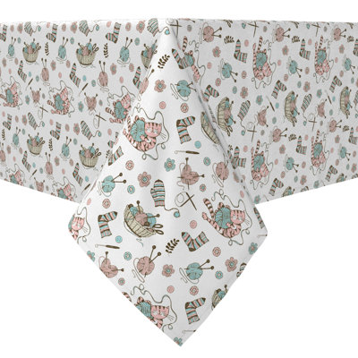 Square Cotton Twill Tablecloth