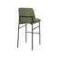 Tabourets de bar en métal avec coussin Matteson-717774043