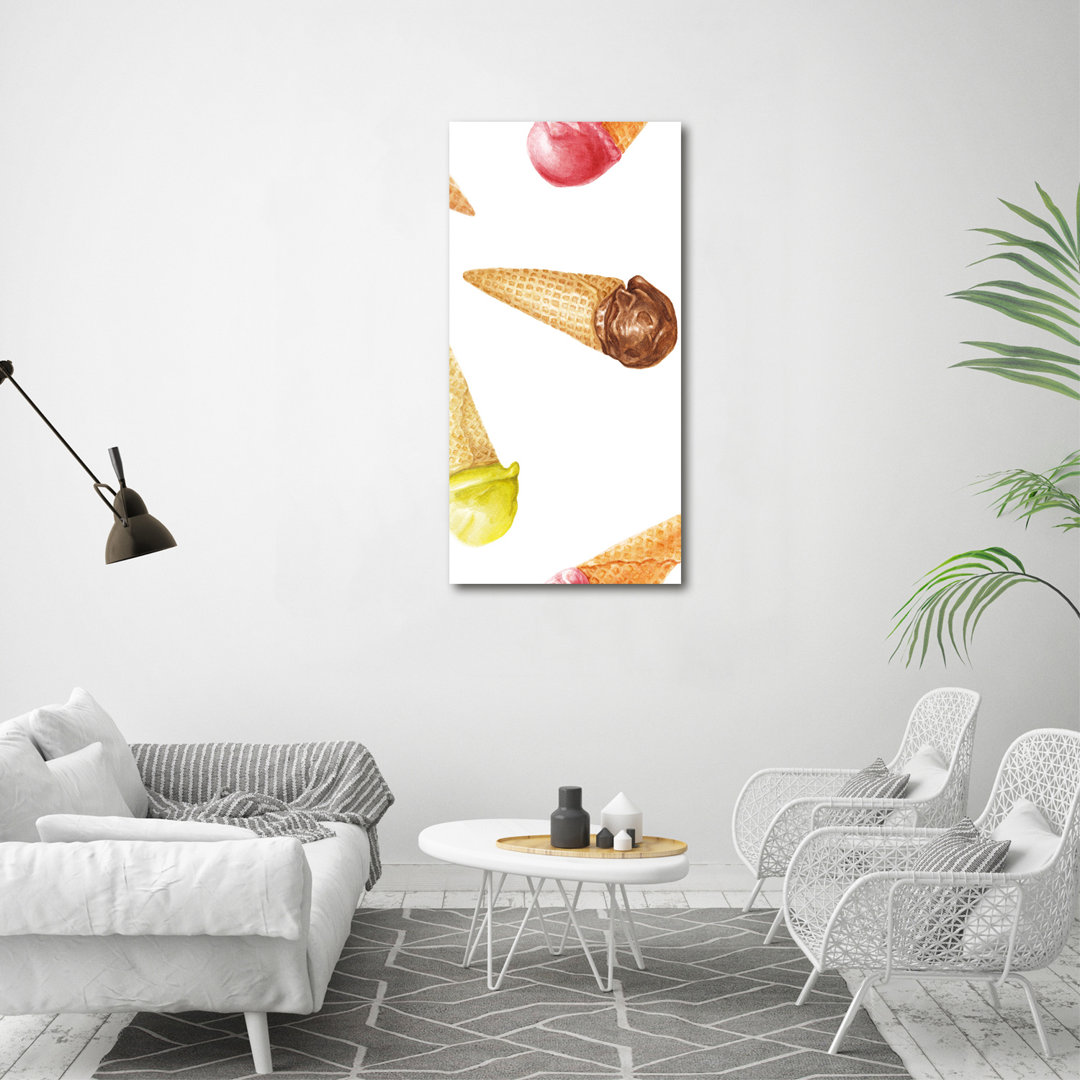 Jonesboro Ice Cream In A Wafer - Kunstdrucke auf Leinwand