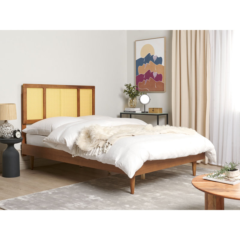 Amaj Solid Wood Storage Bed, European Double (140 x 200cm)