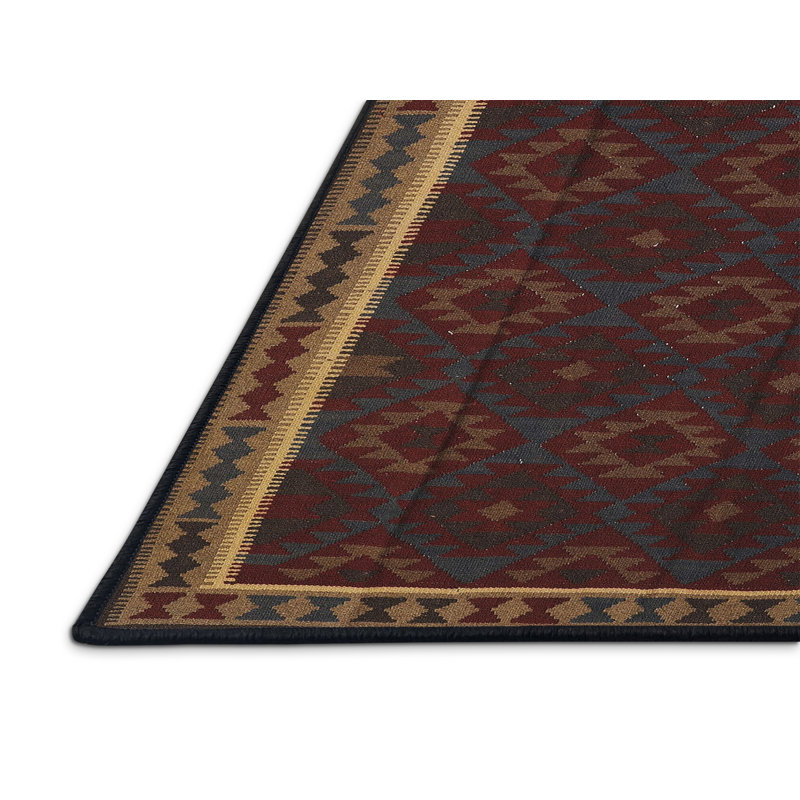 Oriental Indoor Rug, Rectangle 7' x 9'