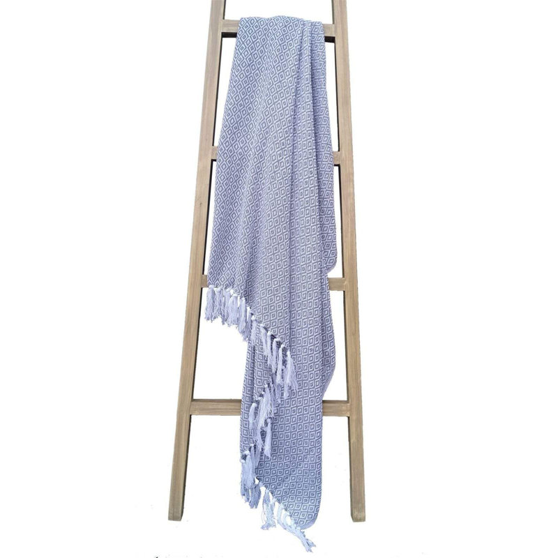 Throw Blanket, 254cm x 228cm, Silver