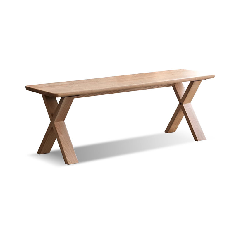 Banc en bois massif Burlywood