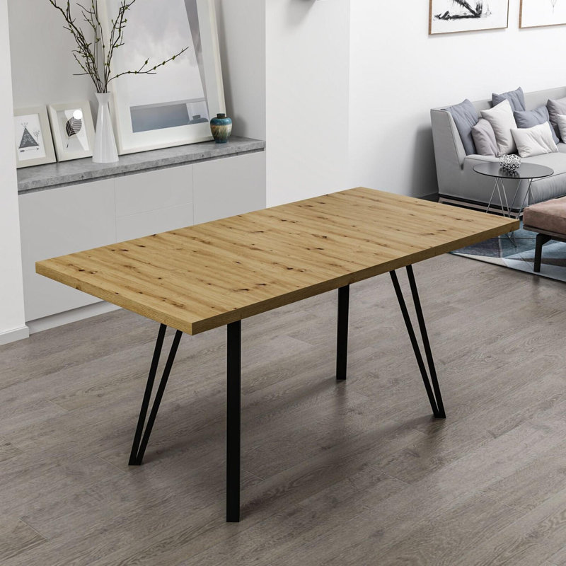 Ferro Beech Dining Table, Oak