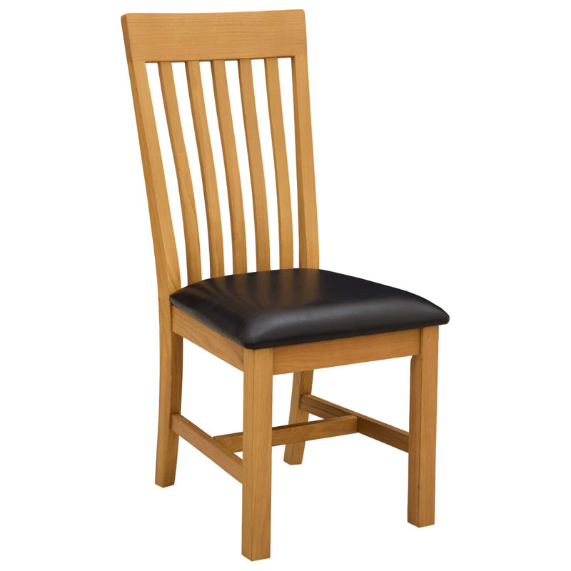 Side Chair in Black, Black