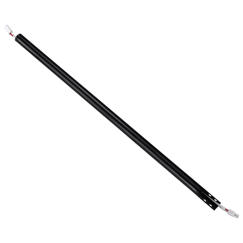 Tige d'extension de ventilateur de plafond, Noir, H 24 po x l 0,8125 po x P 0,8125 po