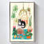 "Urban Jungle VIII Spring" par Mary Urban, reproduction sur toile dans un cadre flottant-110964938-110964942