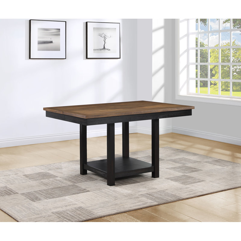 Ensemble de salle à manger Damain, 5 pièces: table, 4 chaises