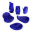 Grand bol en cobalt