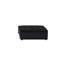Canapé modulaire 40 po x 40 po en velours noir avec ressorts ensachés 25,5 po