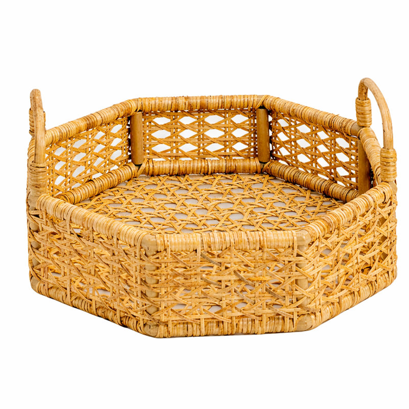 Sabina Rattan Decorative Tray