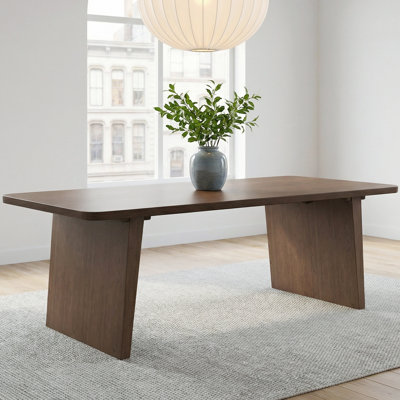Fika 79-Inch Rectangular Wooden Dining Table