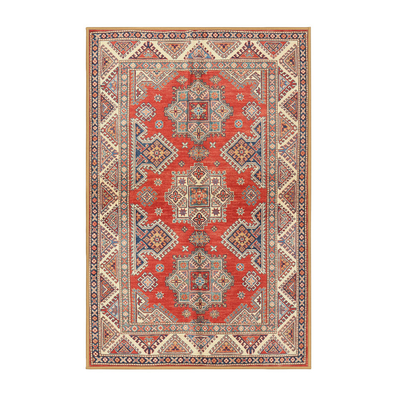 Tapis orange Southwestern, Rectangle 5 pi x 8 pi