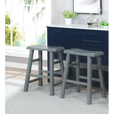 Eliana  Heavy-Duty Solid Wood Bar Stool/Counter Stool