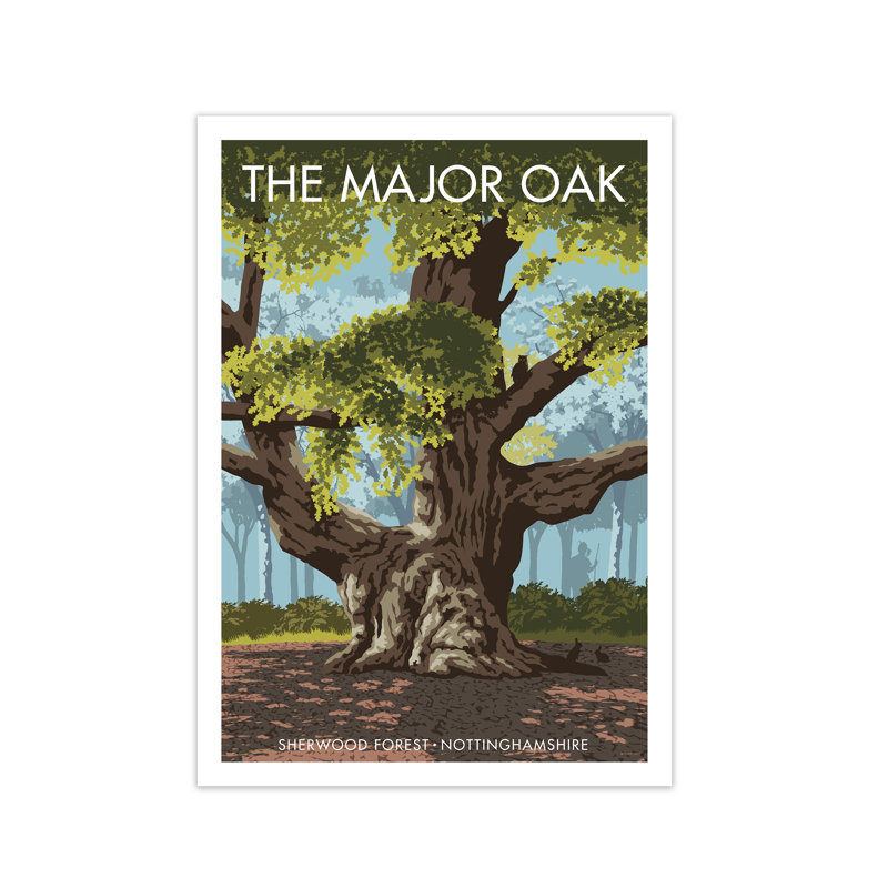 Sherwood by Stephen Millership - Single Picture Frame Print, No Frame, 84.1 cm H x 59.4 cm W x 1 cm D