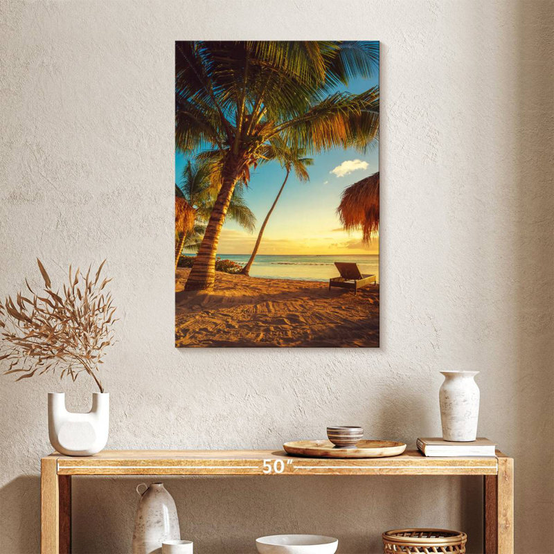 Gillard Lonely Caribbean Gillard, 36" H x 24" W