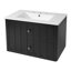 Meuble-lavabo de salle de bain flottant 30 po avec poignées ovales et bord arrondi-1971682691