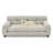 Soft and comfortable pet sofa with backrest and armrests, suitable for modern rectangular pet sofas for small and medium-sized dogs,-Beige