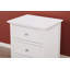 Table de chevet 3 tiroirs Lurne blanche-1957290178