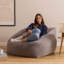 Bean Bag Bazaar Natalia Faux Fur Armchair Bean Bag-118322737