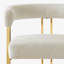 Tabouret de comptoir en chenille de 25 po Rien-731176203