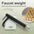 Elevated Modern Single - Handle Bathroom Faucet Featuring Geometric Cut Decor-124871835-124871831