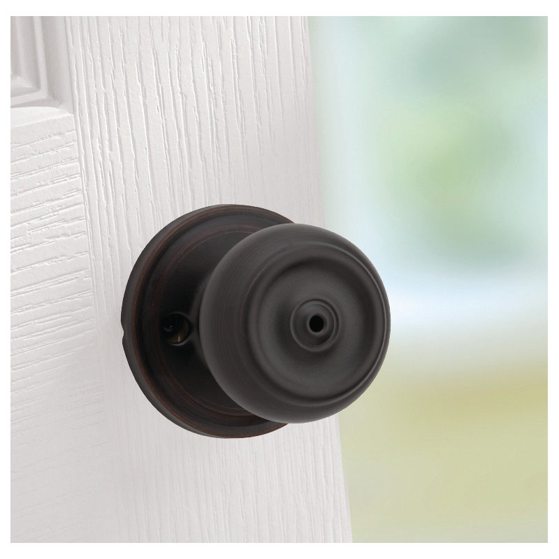 Phoenix Privacy Door Knob, Venetian Bronze