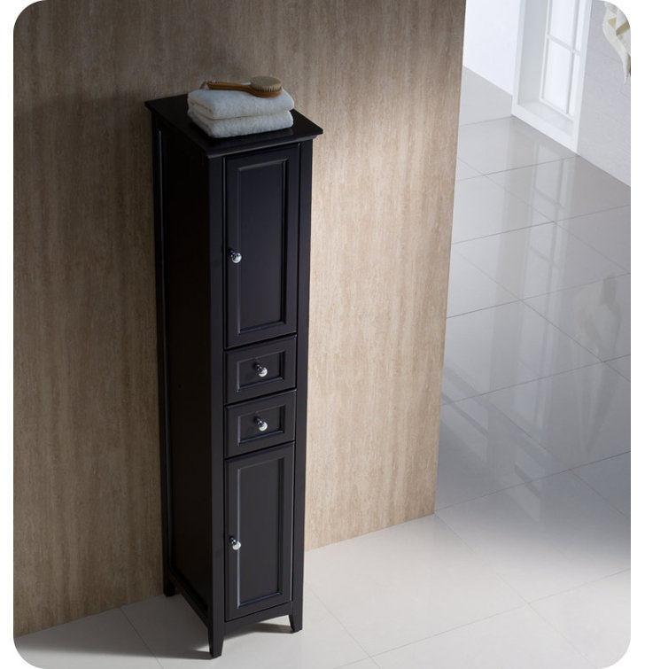 Oxford 14 in. W x 15.75 in. D x 68 in. H Bathroom Linen Storage Cabinet in Gray Oxford 14 in. W x 15.75 in. D x 68 in. H Bathroom Linen Storage Cabinet in Gray