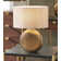 Cadnite 41 Cm Oval Ceramic Table Lamp Complete With Shade